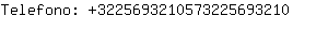 Telefono: 322569321057322569....