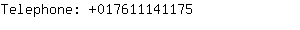 Telephone: 01761114....