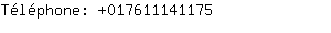 Tlphone: 01761114....