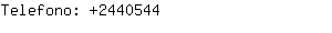 Telefono: 244....