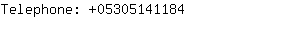 Telephone: 0530514....