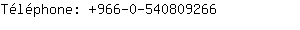 Tlphone: 966-0-54080....