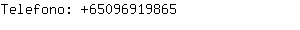 Telefono: 6509691....