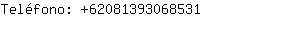Teléfono: 6208139306....