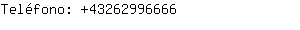 Teléfono: 4326299....
