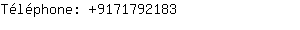 Téléphone: 917179....