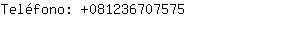 Telfono: 08123670....