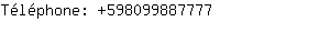 Téléphone: 59809988....