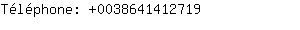 Tlphone: 003864141....