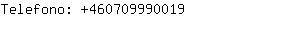 Telefono: 46070999....