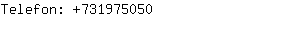 Telefon: 73197....