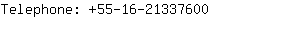 Telephone: 55-16-2133....