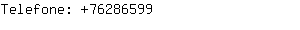 Telefone: 7628....