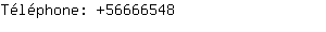Téléphone: 5666....