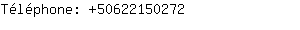 Téléphone: 5062215....