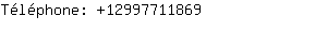 Téléphone: 1299771....
