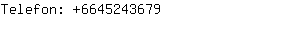 Telefon: 664524....