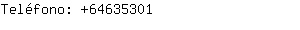 Teléfono: 6463....