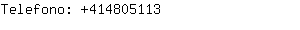 Telefono: 41480....
