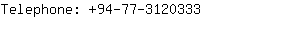 Telephone: 94-77-312....