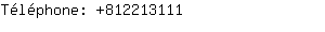 Téléphone: 81221....