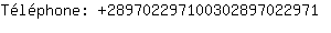 Tlphone: 28970229710030289702....