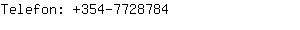 Telefon: 354-772....