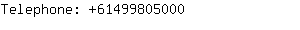 Telephone: 6149980....
