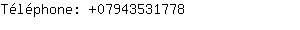 Téléphone: 0794353....