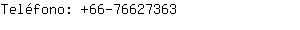 Teléfono: 66-7662....