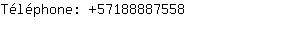 Téléphone: 5718888....