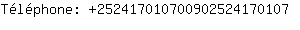 Tlphone: 25241701070090252417....