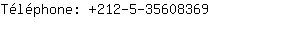 Tlphone: 212-5-3560....