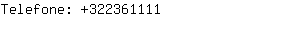 Telefone: 32236....