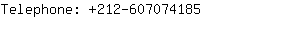 Telephone: 212-60707....