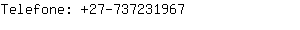 Telefone: 27-73723....