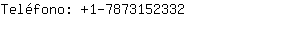 Teléfono: 1-787315....