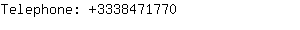 Telephone: 333847....