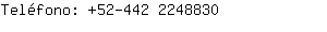 Teléfono: 52-442 224....