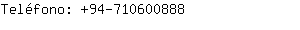 Teléfono: 94-71060....