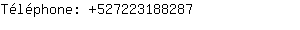 Téléphone: 52722318....