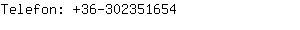 Telefon: 36-30235....
