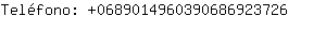 Telfono: 068901496039068692....