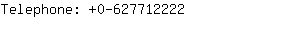 Telephone: 0-62771....