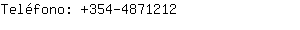 Teléfono: 354-487....