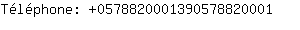 Tlphone: 057882000139057882....