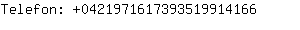 Telefon: 042197161739351991....