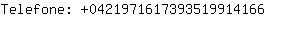 Telefone: 042197161739351991....