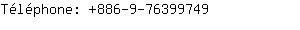 Tlphone: 886-9-7639....