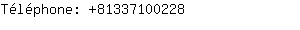 Tlphone: 8133710....
